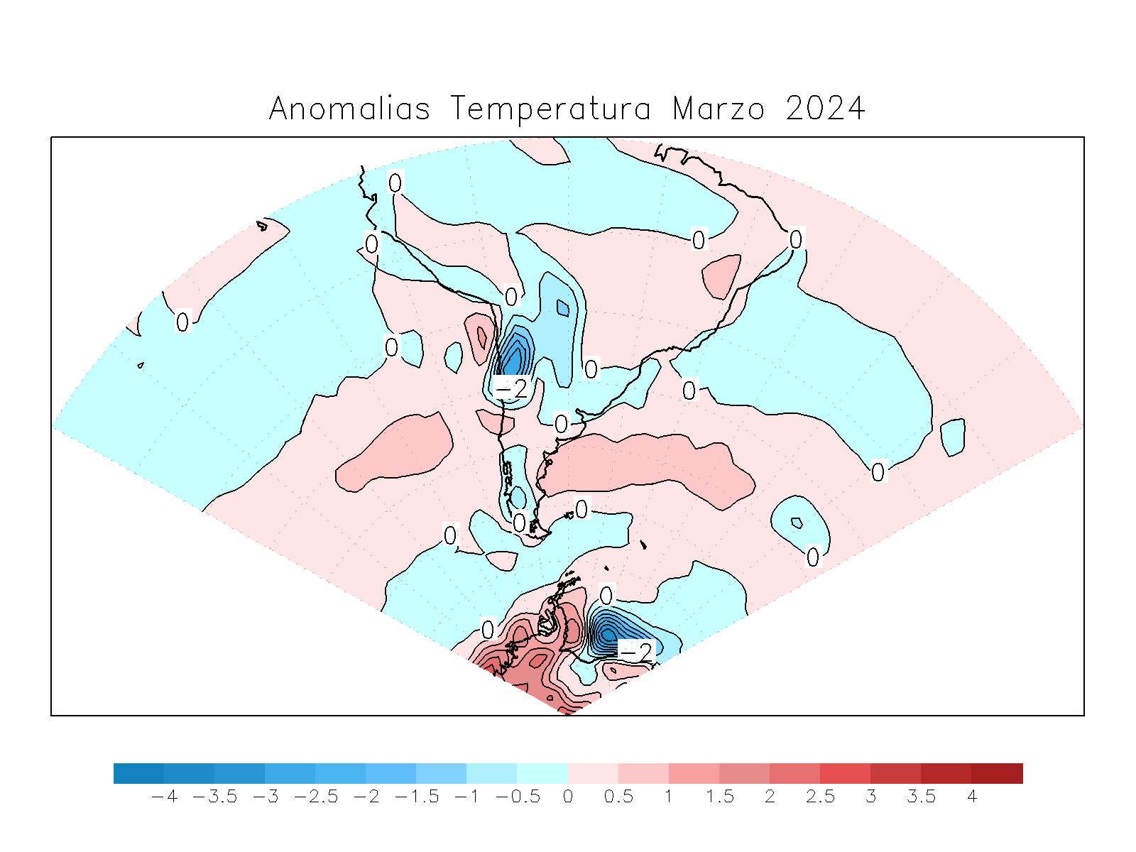 Anomalia para el mes de FEB